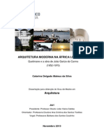 Arquitetura Moderna Na África Lusófona. Quelimane e A Obra de João Garizo Do Carmo (1952-1970)