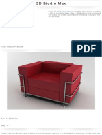 3D Studio Max Tutorial - Design a Sofa in 3D Studio Max