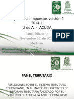 Memorias Panel Tributario Nov 26