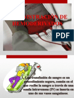 Adminstracion Hemoderivados