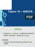 ANOVA - statistics
