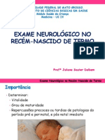 Exame Neurológico Recém-Nascido - PDF