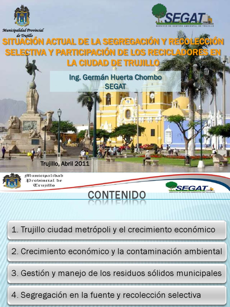 Recicladores y Gestión de Residuos en Trujillo | PDF | Reciclaje | Residuos