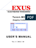 Manual Tuxon-MC (Bagging Mode)