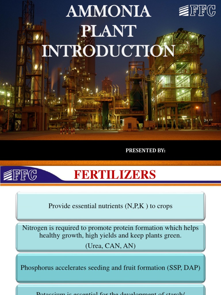 Ammonia Plant Description | PDF | Carbon Dioxide | Ammonia