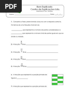 4 - Números Racionais Não Negativos - Teste Diagnóstico (2)