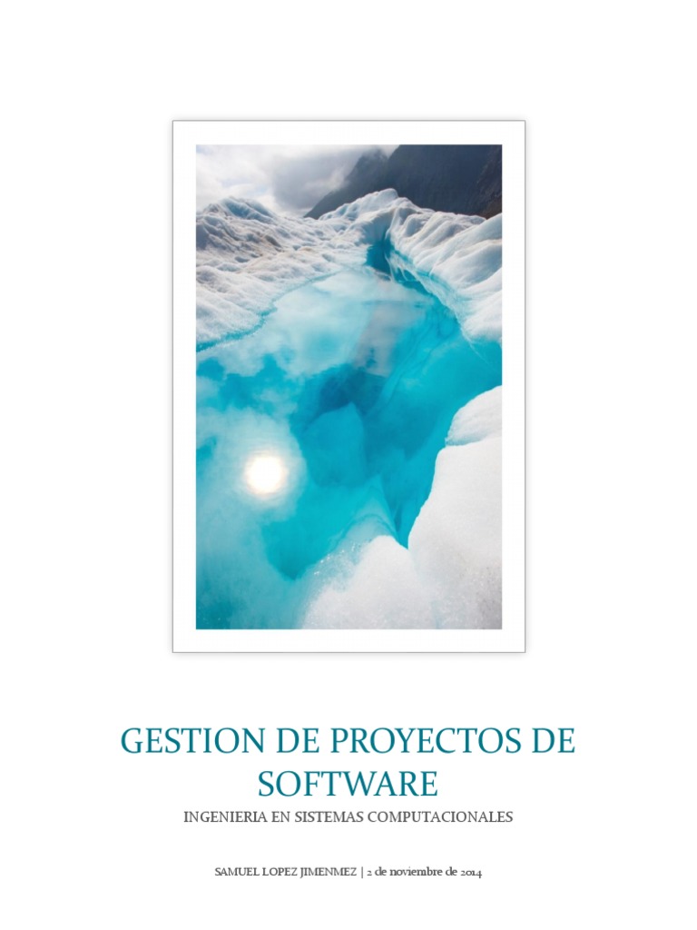 Libro Gestion de Proyectos de Software | PDF | Gestión de proyectos ...