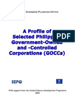 A Profile of Selected Government-Owned & Controlled Corporations