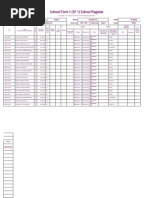 School Form 1 (SF 1) School Register