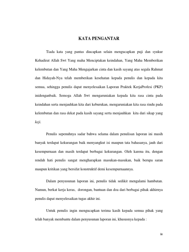 Kata Pengantar Pkp Acc