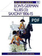 Osprey .Men at Arms.#090. .Napoleon's.german - Allies. (3) .Saxony.1806 15. (1979)