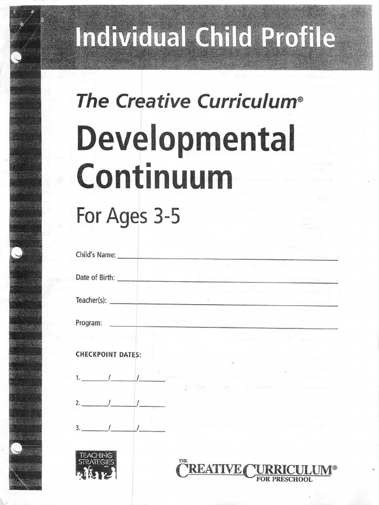 Developmental Continuum | PDF
