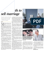 Using Death To Sell Marriage, 08 Apr 2009, Straits Times