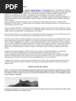 História Do Rio de Janeiro
