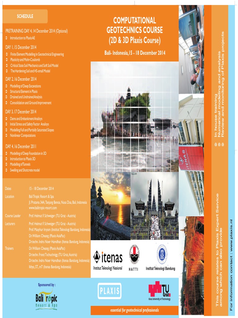 Computational Geotechnics Course 2014 | PDF | Geotechnical Engineering ...