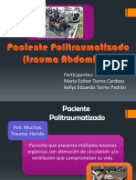 Paciente Politraumatizado (Traumatismo Abdominal)