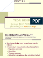 Teori Arsitektur 1: Dari Kant hingga Kahn