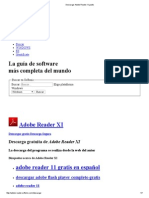 Descargar Adobe Reader XI Gratis