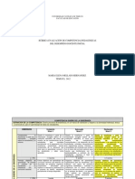 Rúbrica Competencias Pedagógicas Autoevaluación Camila Pinto