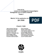 Arqueologia Del Paisanaje Tradicional como fuente de información en Arqueología - JIA2008