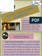 Caso Hotel Casa Santo Domingo