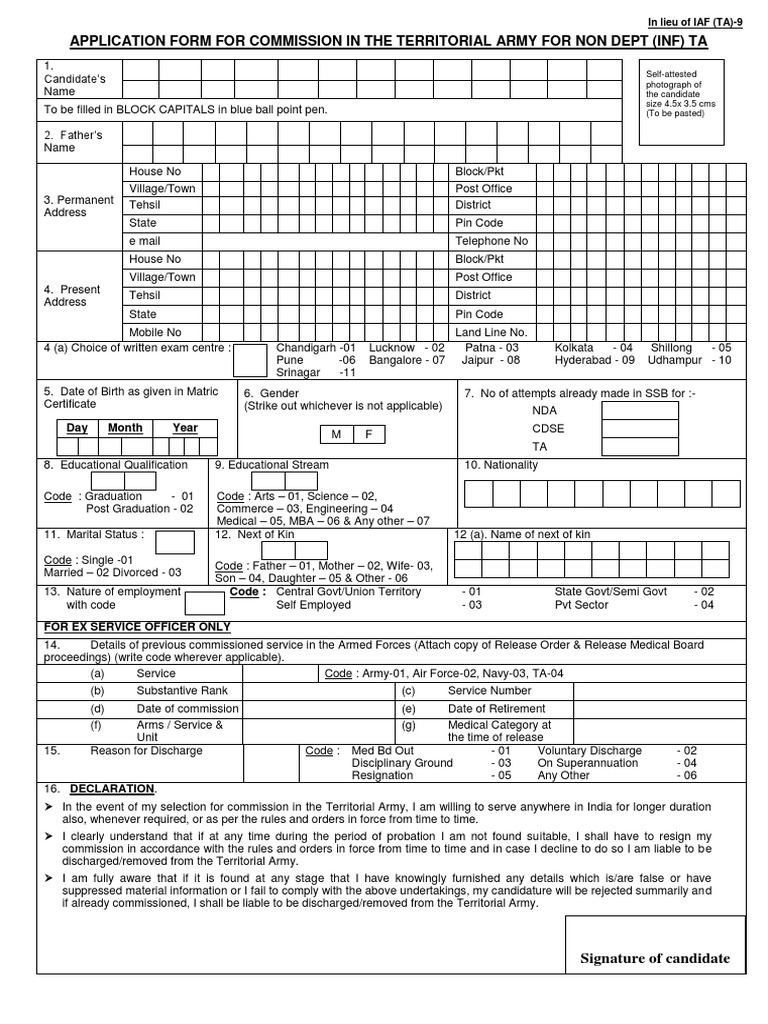 Army Application Form – How To Apply For Jobs At The SA Army – XIOBPA
