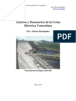 Aciertos y Desaciertos de La Crisis Eléctrica Venezolana