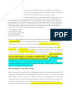 There is More to the USMLE Than Volume of Knowledge