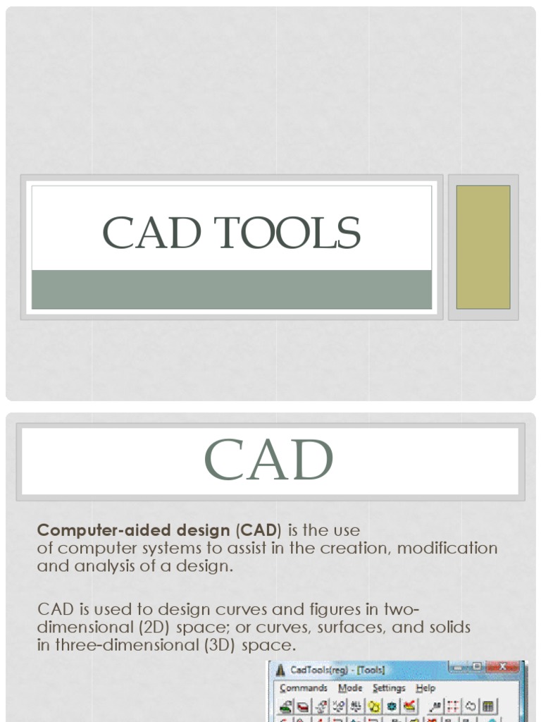 Overview of CAD Tools and Functions | PDF | Computer Aided Design | Vhdl