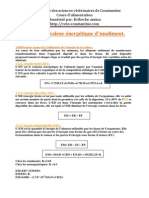 21 Calcule de La Valeur Énergétique 