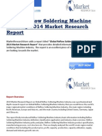 Global Reflow Soldering Machine Industry 2014 Market Research