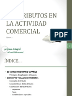 Los Tributos en La Actividad Comercial