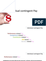 Individual Contingent Pay