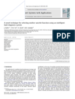 A Novel Technique For Selecting Mother Wavelet Function Using An Intelligent Fault Diagnosis System