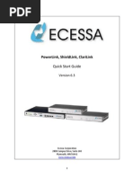 Ecessa PowerLink Series SW v3.0 Reference Manual