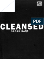 Sarah Kane Cleansed