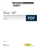 Errata Sheet: Integrated Circuits