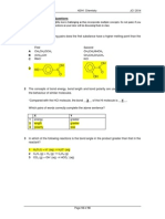 Comparing Bond Properties in Similar Molecules