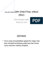 Respiratory Syncytial Virus (Rsv)