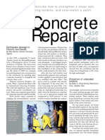 Concrete Repair: Case Studies