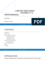 Indoor Millimeter Wave Mimo