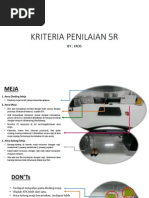 contoh form checklist inspeksi k3 di kantor Budaya 5R di  Perusahaan