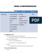 IBT LISTENING COMPREHENSION TIPS