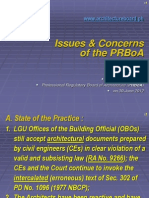 Issues & Concerns of The Prboa: WWW - Architectureboard.Ph