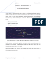 Module - 2 Lecture Notes - 1: Remote Sensing-Remote Sensing Systems Satellites and Orbits