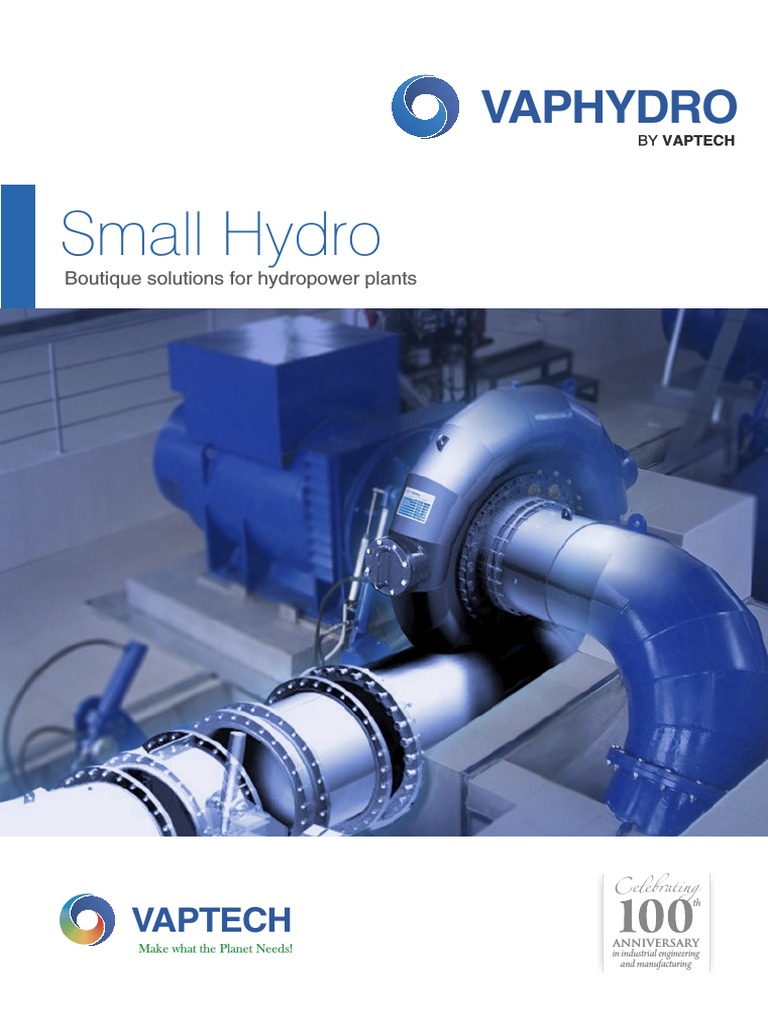 VAPTECH's Small Hydro Solutions | PDF | Hydropower | Hydroelectricity