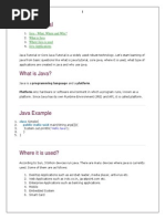 Download Java Tutorial by kunallray SN248630845 doc pdf