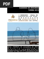 Caderno de Resumos 2014