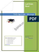 Latihan Biologi SBMPTN 2014