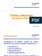 Tarifas Electricas 2002
